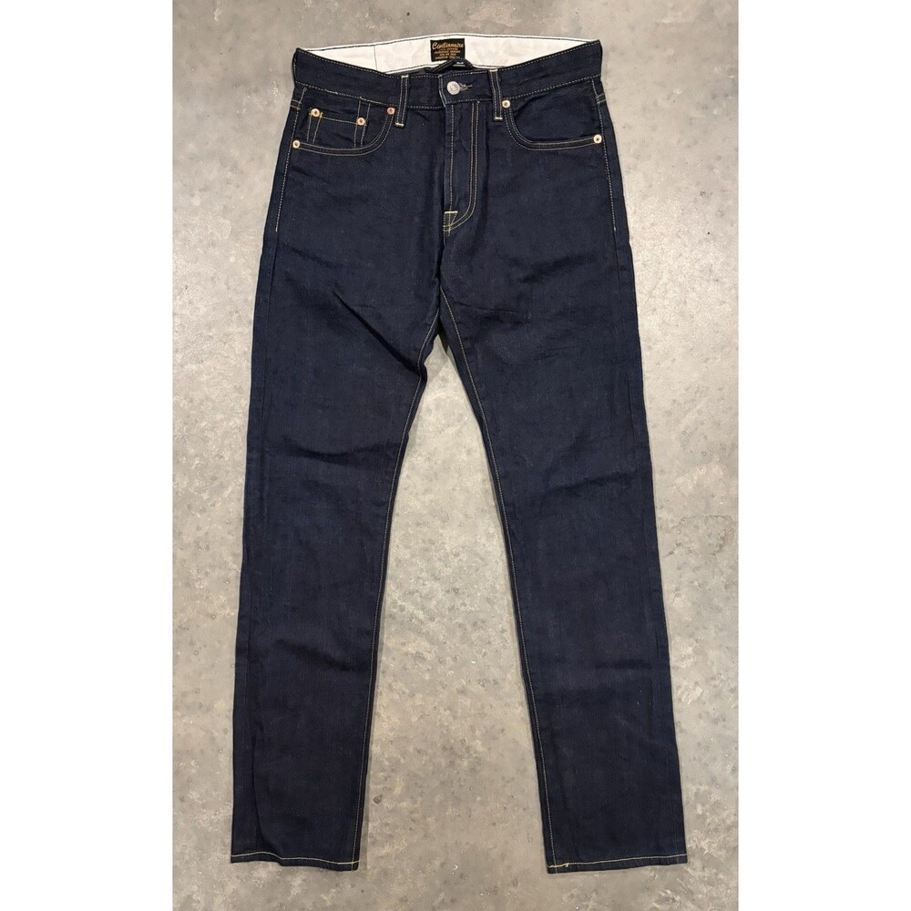 Civilianaire Mens Jeans Slim Fit Size 28 100% Cotton Japanese Selvage Denim